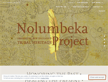 Tablet Screenshot of nolumbekaproject.org
